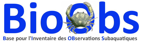 BioObs (Base pour l'inventaire des observations subaquatiques)